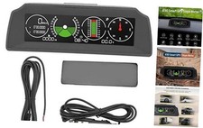 Slope Meter,ABS Car GPS Inclinometer Slope Gauge Car Tilt Indicator Car