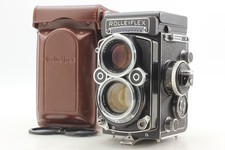 Late Model 12/24 Rolleiflex 2.8F Planar 80mm f2.8 TLR Film Camera MINT w/Case
