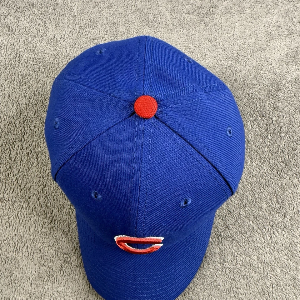 Gorra gorra Chicago Cubs para hombre talla M/L azul New Era 39thirty elástica ajustada MLB Foto 2 de 4