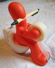  | Novelty Desk  | Tape Dispenser & Paper Clip Holder | Toilet Gag Holiday Gift  — photo 1
