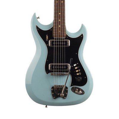 Vintage Hagstrom Model II Blue 1960s