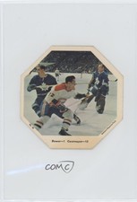 1967-68 York Peanut Butter Johnny Bower Yvan Cournoyer #30 HOF 4q5