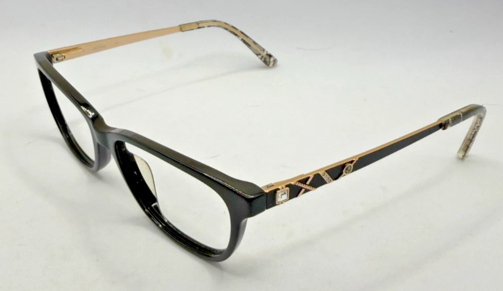 BEBE BB5071  RECTANGULAR EYEGLASS FRAMES (717) GOLD 51-16-135 \