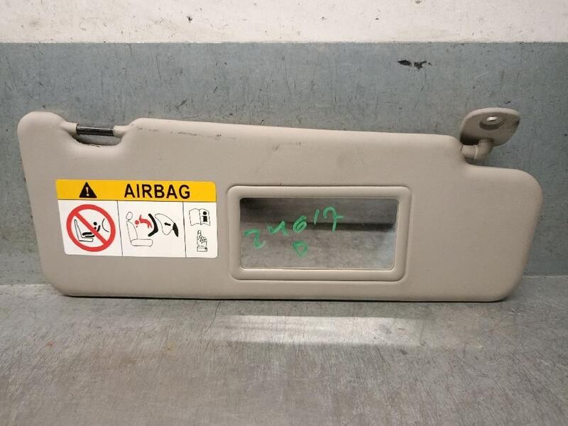 964010723R sun visor lh 5823762 DACIA DUSTER II 1.5 BLUE DCI DIESEL FAP CAT 2017