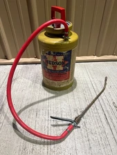 VINTAGE HUDSON BRASS CLIPPER PUMP SPRAYER 2 GALLON 6215