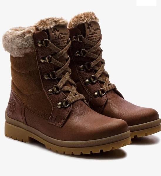 Panama Jack Damenstiefel braun Wildleder 38 #C05B