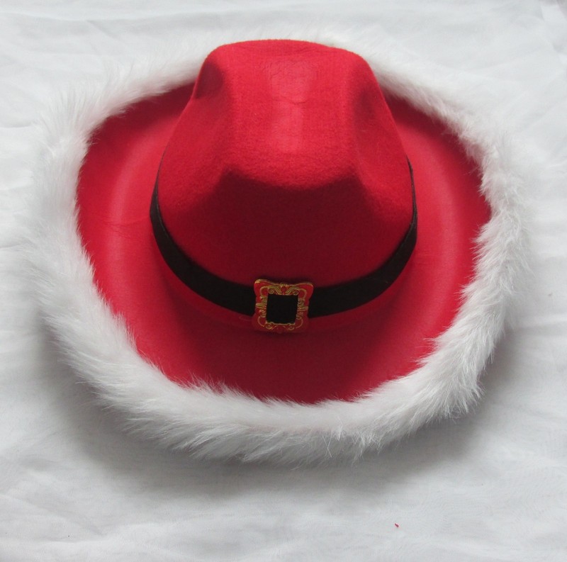 Red Christmas LED hat