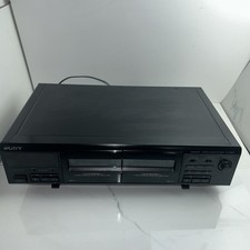   VINTAGE SONY TC-WR661 DUAL CASSETTE TAPE DECK NICE  