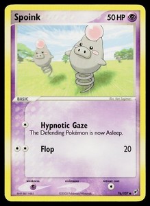 Spoink 76/107 EX Deoxys