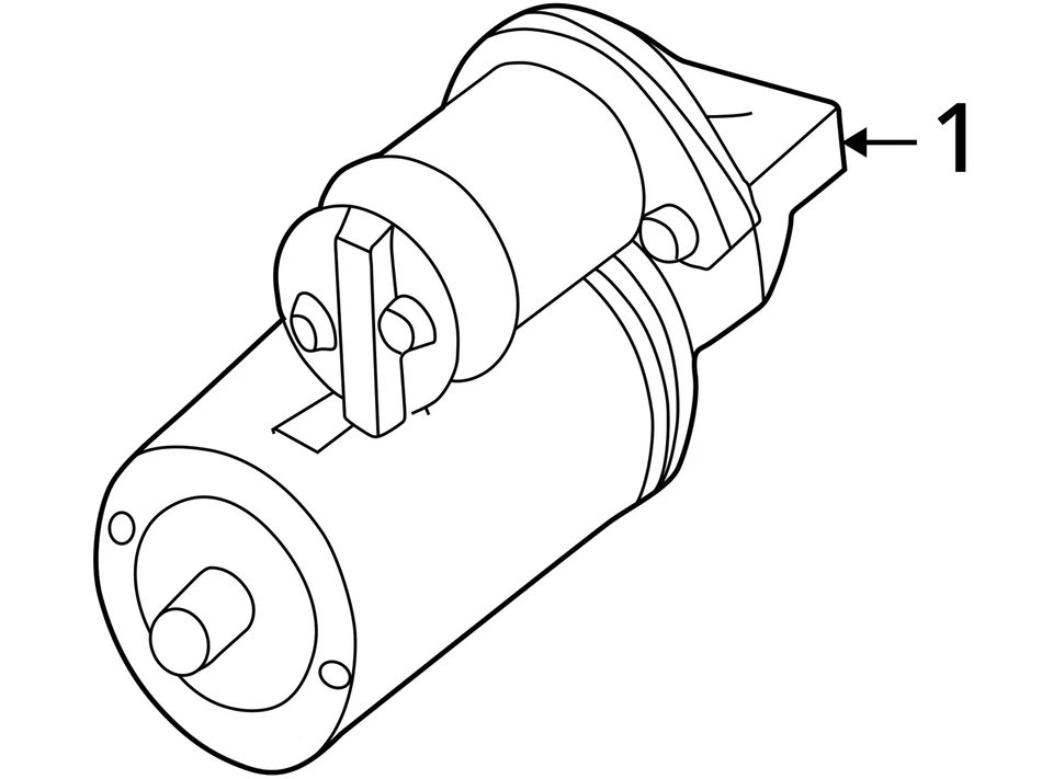 Starter Motor Fits 97-05 CENTURY 2612768 - Image 4 of 4
