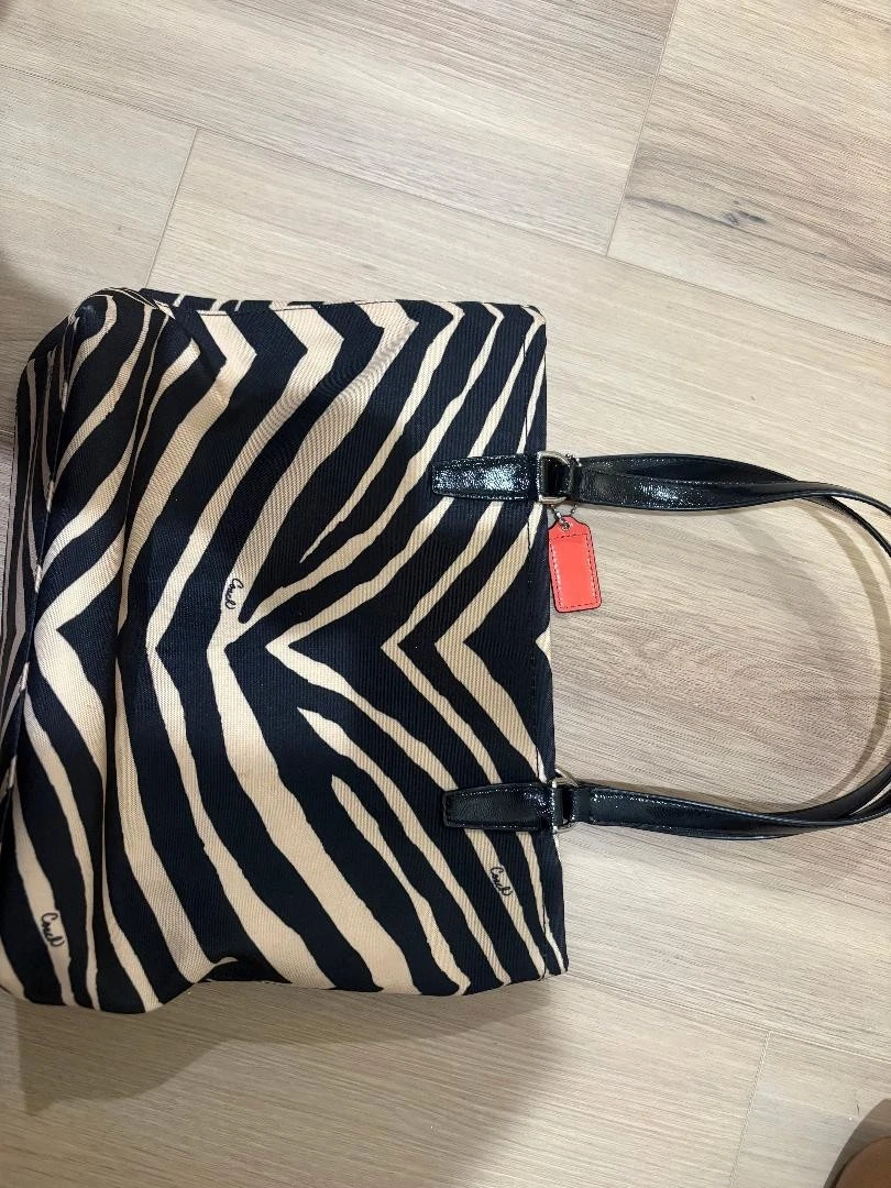 Coach Tote Striped Bags & Handbags for Women for sale | eBay