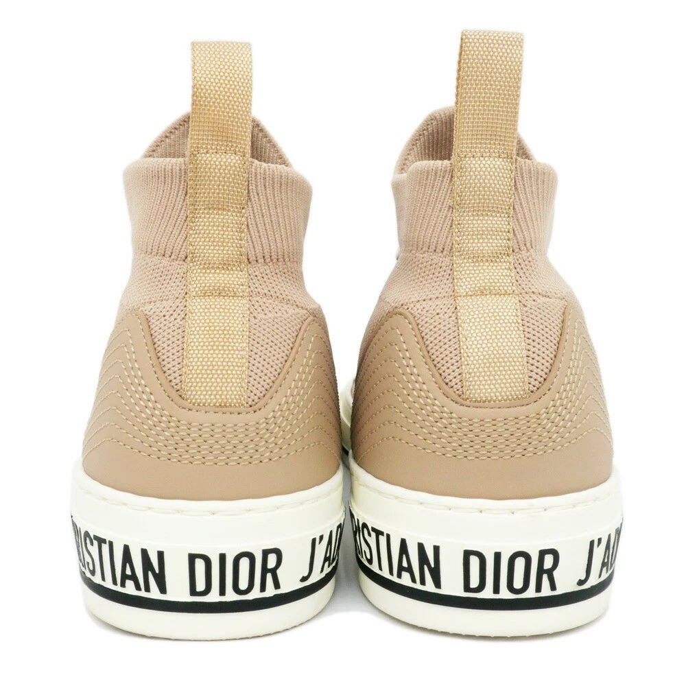 Baskets CHRISTIAN Dior pointure 37 1 2 coupe haute logo string chaussures femme