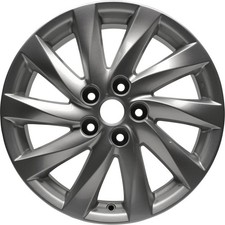 Refurbished 17x7 Painted Silver Wheel fits 2011-2013 Mazda Mazda 6 560-64942