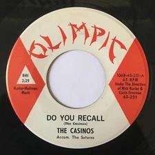 The Casinos - Do You Recall / The Swim (7") (Very Good Plus (VG+)) - 3748598782