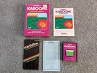 Atari VCS 2600 Game Complete in Box CIB 1981 Activision KABOOM - NICE!