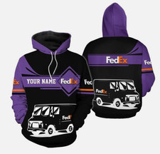 Personalized Fedex Custom Full Print 3D Hoodie Size S-5XL