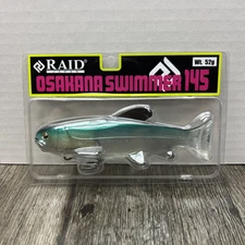 Raid Japan Osakana Swimmer 145 Ice Back Line Thru Swim Bait Bass Fishing Bait