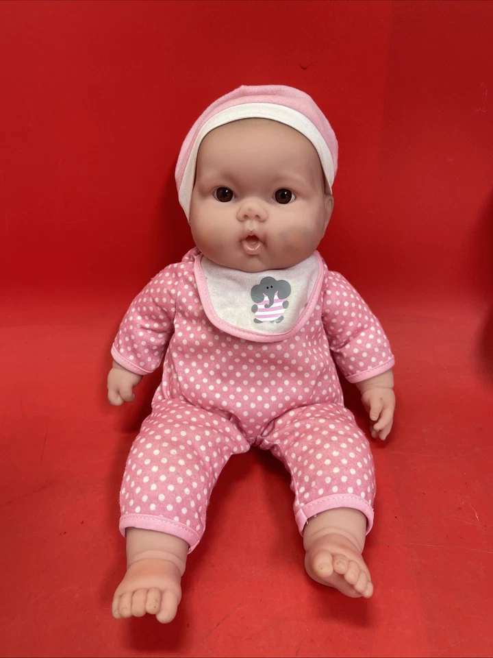 Berenguer JC Toys Lote 2 Muñecas Bebé 13” Cuerpo de Tela Vinilo con Trajes Foto 2 de 4