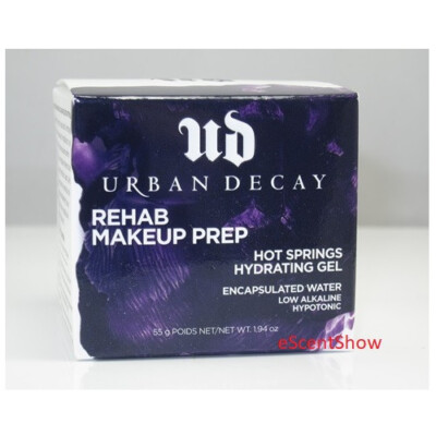Urban Decay Rehab Makeup Prep Hot Springs Hydrating Gel Moisturizer 1.94 oz NIB