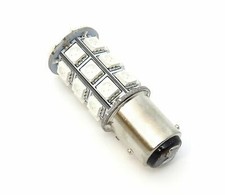 Led Bulb - 27 Smd - 1157 White - Replaces Dual Filament - Motorcycle Atv Rv