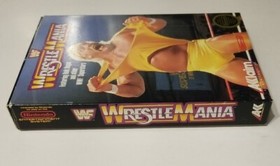 WWF WrestleMania (Nintendo Entertainment System1988) NES / CIB w Posters / VGC