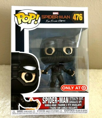 spider man stealth suit pop target