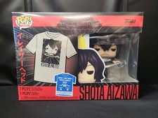 Funko Pop! Pop & Tee Shota Aizawa Metallic My Hero Academia MHA Mediano NUEVO 