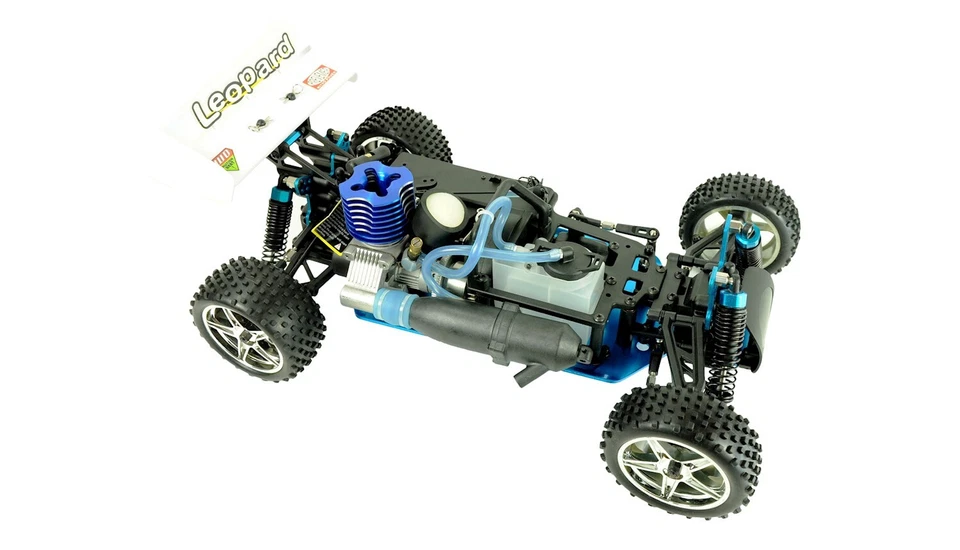 Amewi 1/10 Verbrenner Buggy Leopard RTR 3,0 ccm – 4WD Nitro Power - Bild 4 von 4