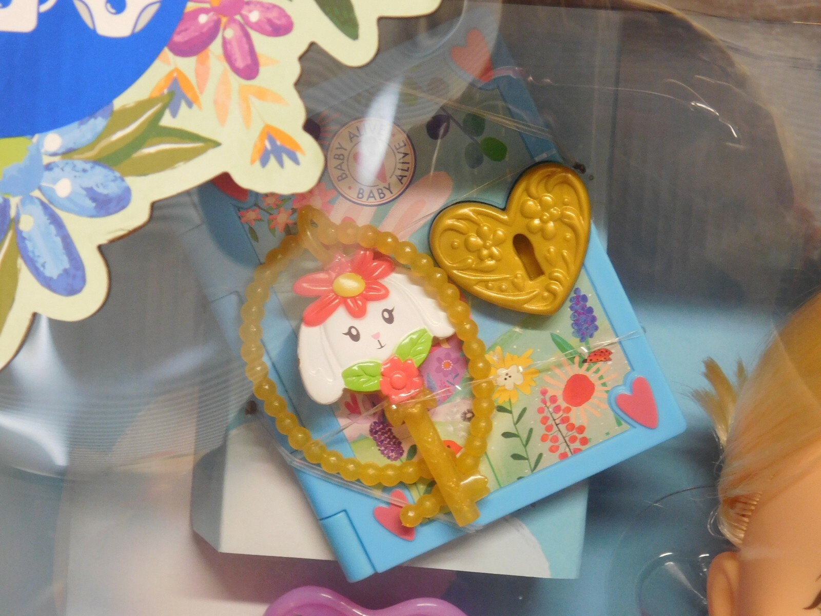 Hasbro Forest Fairy EMMA Baby Alive Doll Blonde Lovey Locket Shoes Bottle NEW