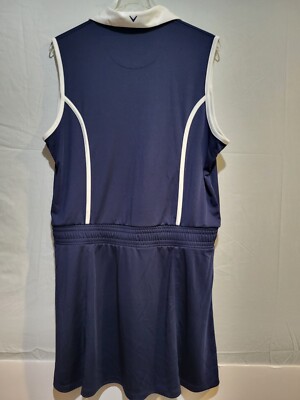 Scalloped Polo Dress / Sサイズ Baby Blue Scalloped Polo