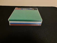 *High Quality* Lego Base Plates 32 x 32 (Green, Brown, Blue, Gray) NEW SEALED