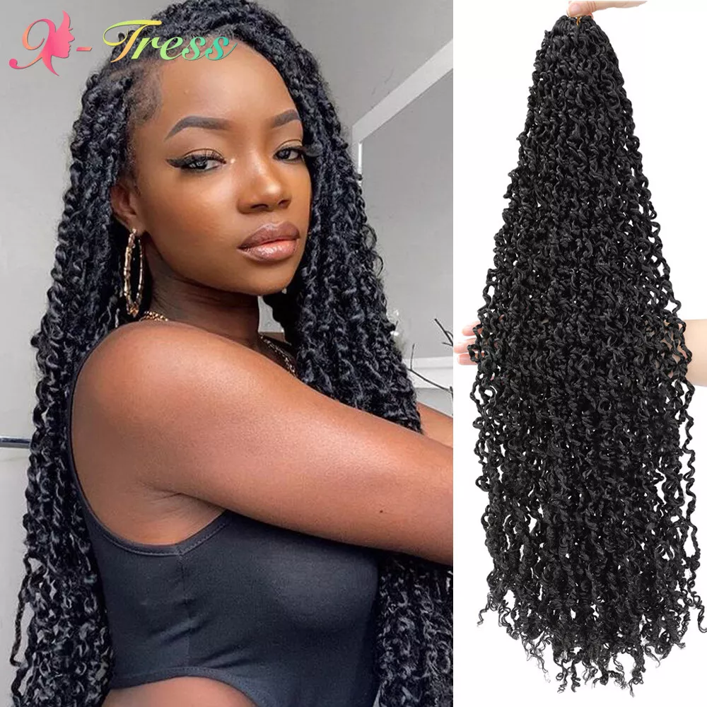 Curly Senegalese Twists Crochet Braids Hair Extensions for Black Women  Synthetic