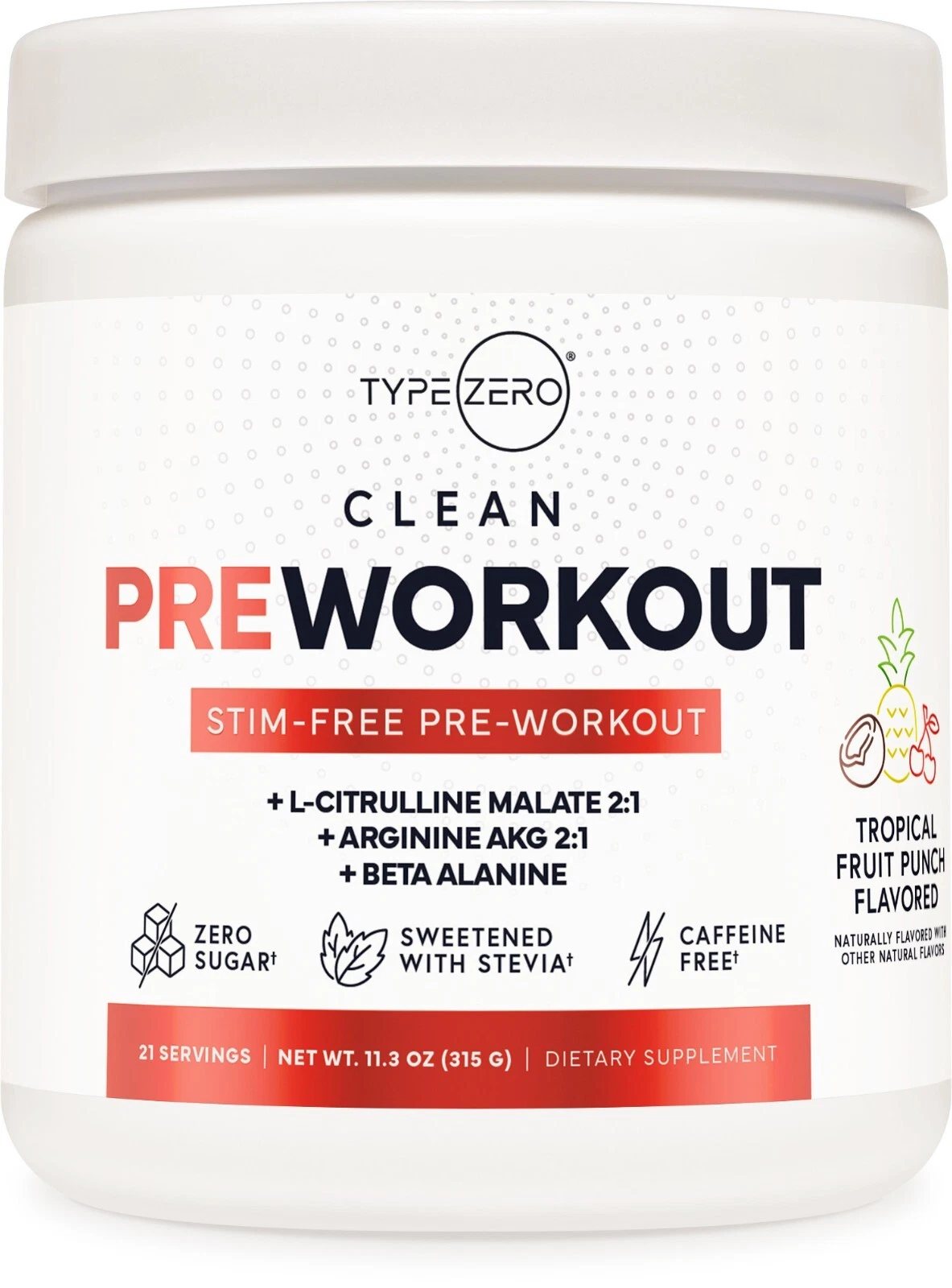 Type Zero Pre-Workout Complex (Blackberry Lemonade)