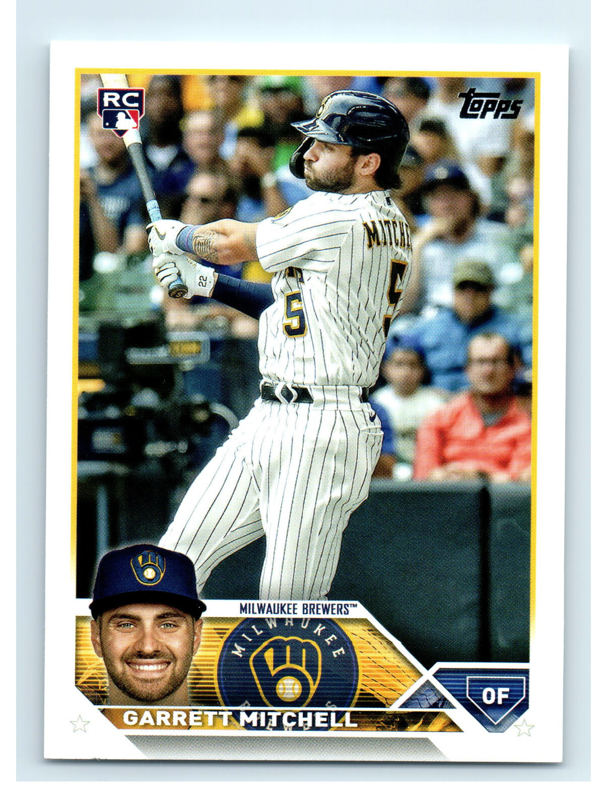 2023 Topps Series 2 GARRETT MITCHELL RC Rookie #359 Milwaukee Brewers