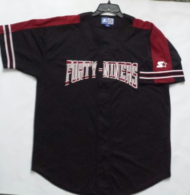 49ers baseball style jersey