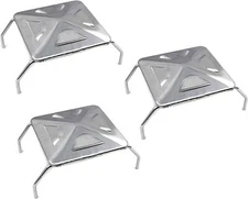 3-Pack Stainless Steel Heat Plates Heat Tent Burner Cover for Charbroil Big Easy