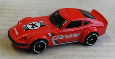 Hot Wheels Nissan Fairlady Z rot GReddy Sportwagen Auto Car Mattel HW red rosso