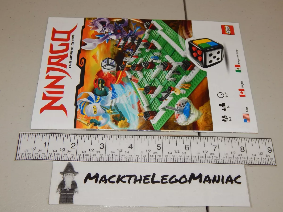 Lego ninjago board game instructions new arrivals