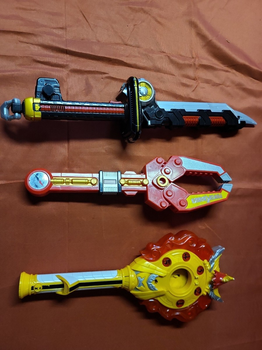 Power Rangers Weapon Lot Mega Blade Sword, Grabber plus | eBay