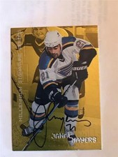  1999-00 BAP Millennium Autographs Gold #206 Jamal Mayers