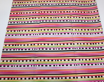 3/4 of a Yard of ''Hip Happier'' 100% Cotton Fabric by Lizzie B