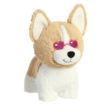 Aurora - Valentine - 9" Luvs-Ya Corgi Heartwarming Stuffed Animal