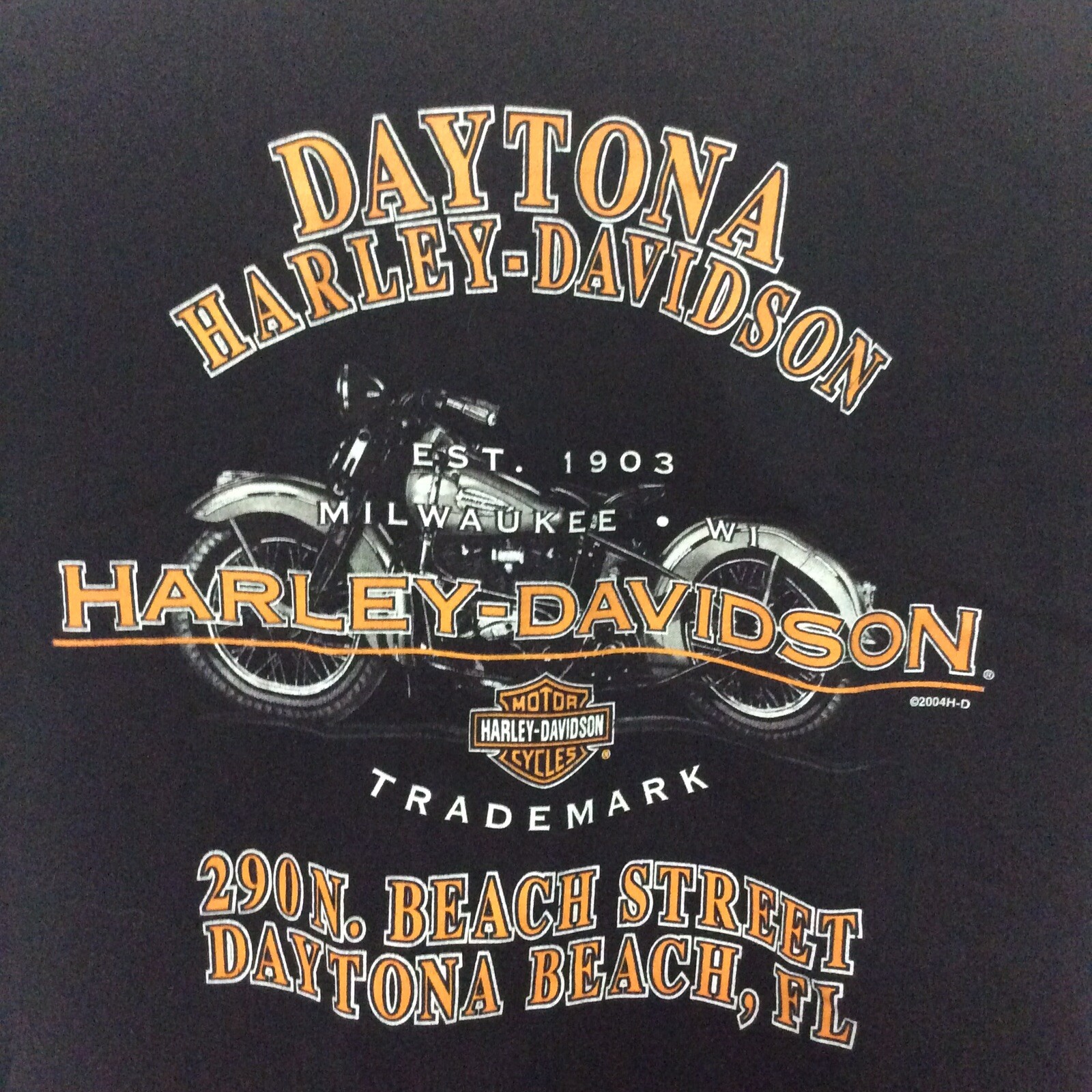 T-shirt Harley-Davidson - Mens Outline - Léo Harley-Davidson - Foto 4