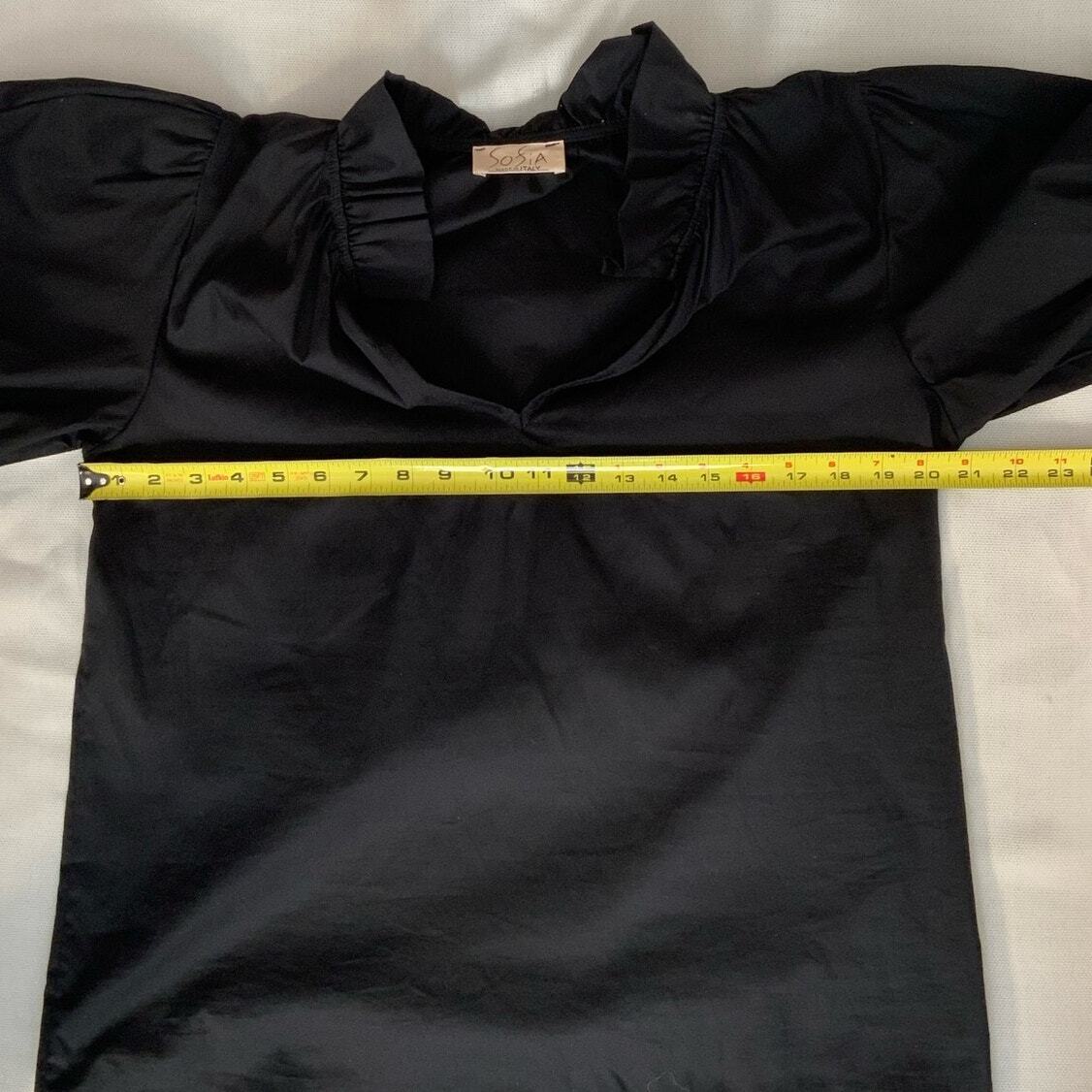 Sofia Black Blouse - image 4