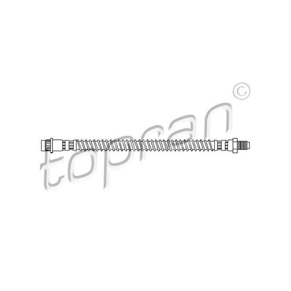 Topran Bremsschlauch Bremsleitung Hinten Beidseitig FüR Nissan Primastar Kasten-image