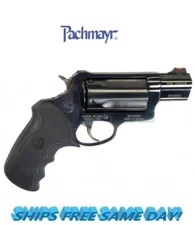 Pachmayr Diamond Pro Grip Revolver Rubber, Black Taurus Public Defender # 02474