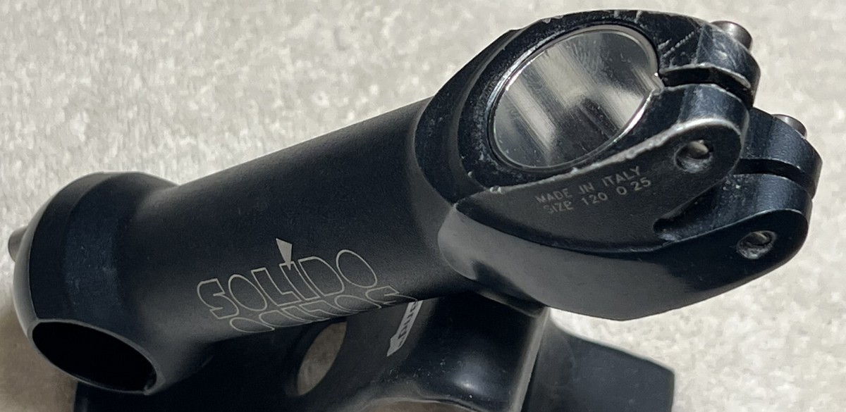 Cinelli SOLIDO Road Stem 120mm 25.4mm handlebar 1-1/8