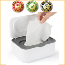PORTABLE BABY WIPES DISPENSER Refillable Wipe Holder Case Keeps Wipe Fresh NEW