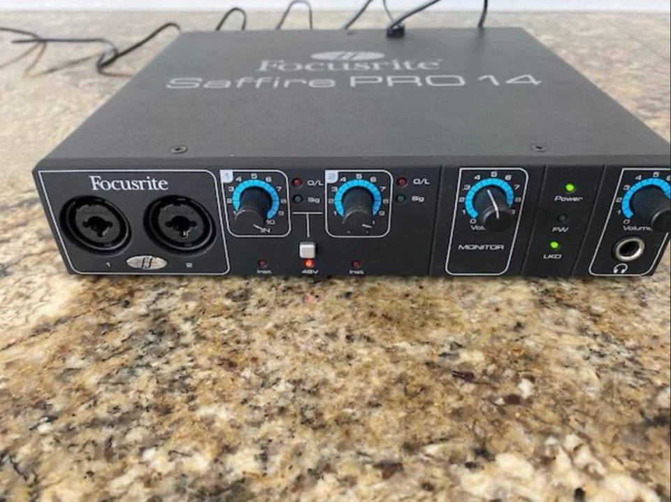 Focusrite Saffire PRO 14 Firewire Digital Recording Interface - Image 2 of 4
