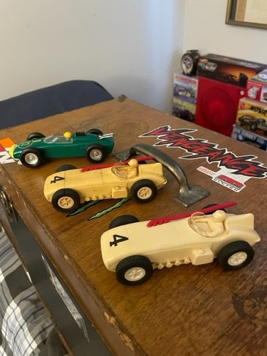 Vintage Marx 1/32 Slot Car Lot of 3 - NICE